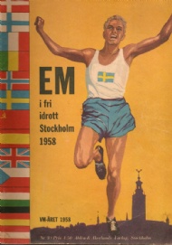 Sportboken - EM i friidrott Stockholm 1958