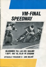 Sportboken - VM-final i speedway 1/9 1967 Malm