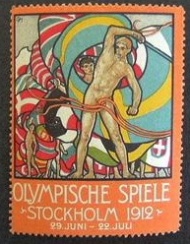 Sportboken - Olympiska Spelen Stockholm 1912 Tyskland Brevmrke
