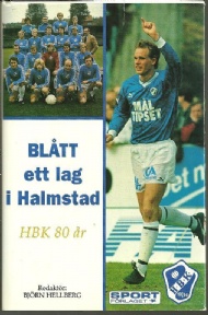 Sportboken - Bltt ett lag i Halmstad  HBK 80 r
