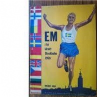 Sportboken - Em i fri idrott stockholm 1958