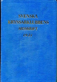 Sportboken - Svenska Kryssarklubben rsskrift 1931