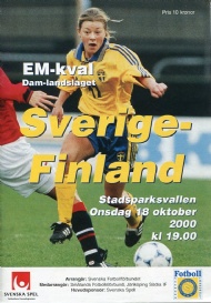 Sportboken - Sverige-Finland EM-kval damlandslaget 2000