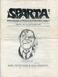 Sportboken - Spartas Program ved Frederiksborglpet 1907