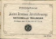 Sportboken - Nationella tvlingar i allmn idrott 1913