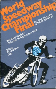 Sportboken - World speedway championship Final 1972