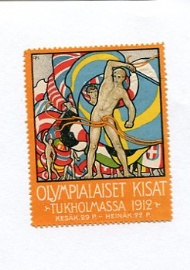 Sportboken - Olympiska Spelen Stockholm 1912 Finska Brevmrke
