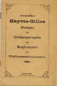 Sportboken - Jnkpings Skyttegilles stadgar