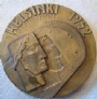 Finska-Suomi Sportbok Deltagande medalj Olympiaden Finland 1952 