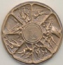 Pins-Nålmärken-Medaljer Medallic Art Company Lake Placid XIII Olympic Games 1980 Medal Marcel Jovine