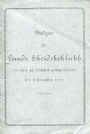 Konståkning & Skridskoåkning Stadgar för Lunds skridskoklubb  1888