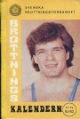 Brottning-Wrestling Brottningskalendern 1981-82