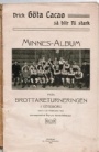 Brottning-Wrestling Minnes-Album från brottareturneringen om Europamästerskapet 1909