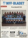 Fotboll Program MFF-Bladet Kvartalsskrift 2  1986