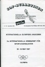 Olympiader-Varia Internationella Olympiska Akademin 1997