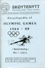 Konståkning & Skridskoåkning Speed skating encyclopedia of Olympic games 1924-88 