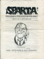 Danska Sportbok Spartas Program ved Frederiksborglöpet 1907