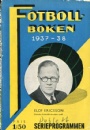 FOTBOLLBOKEN Fotbollboken 1937-38 