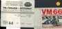 Biljetter-Ticket VM-final i speedway 23/9 1966