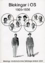 Idrottshistoria Blekingar i OS 1920-1936