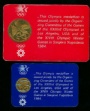 Pins-Nålmärken-Medaljer Minnesmynt Olympiad-1984  Los Angeles - Sarajevo